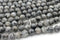 Black Labradorite Gemstone Beads, 10mm, Round